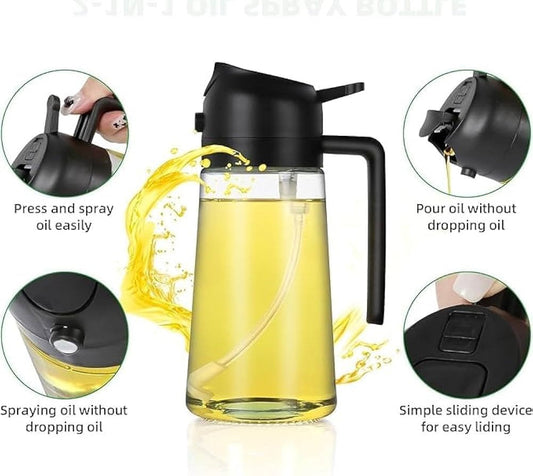 2-i-1 Oljespray & dispenser